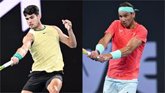 Foto: Nadal y Alcaraz buscan el ritmo de las victorias en Indian Wells