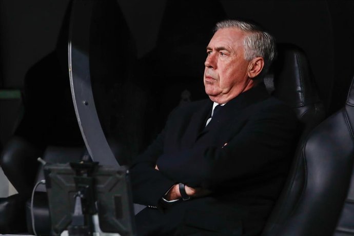 Carlo Ancelotti, entrenador del Real Madrid.