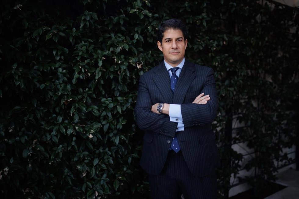 El socio de McKinsey & Company, Fernando Martín del Agua, posa durante el Encuentro de Europa Press Ejecución de Oportunidades, en el Hotel Rosewood Villa Magna, a 28 de febrero de 2024, en Madrid (España). 