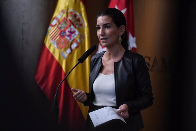 Archivo - La portavoz de Vox en la Asamblea de Madrid, Rocío Monasterio