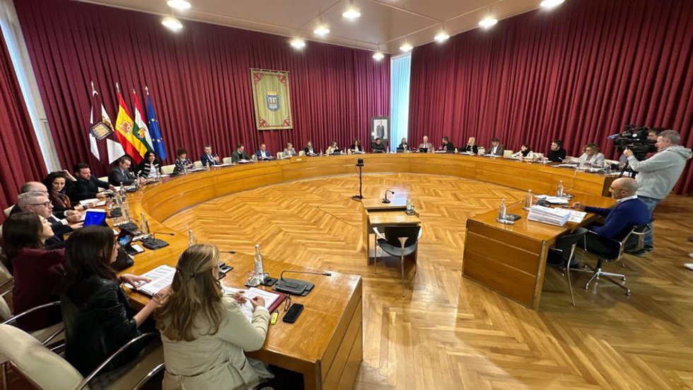 Pleno del Ayuntamiento de Logroño del mes de marzo de 2024
