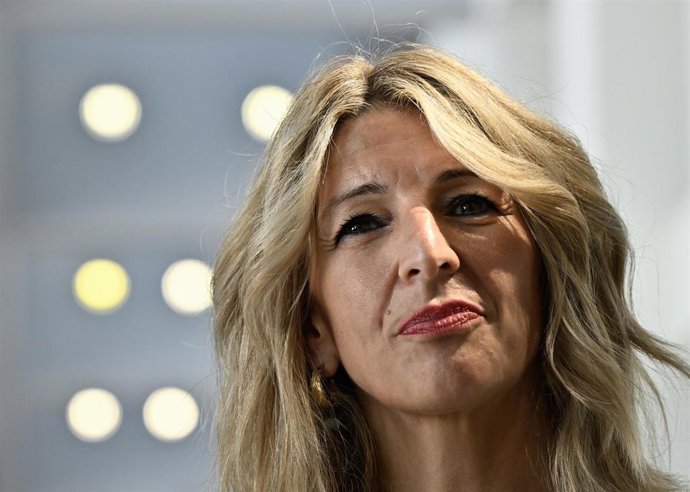 Archivo - Spanish Minister of Labour and Social Economy Yolanda Diaz pictured during the Employment, Social Policy, Health and Consumer Affairs Council meeting, in Luxembourg city, Monday 12 June 2023.
