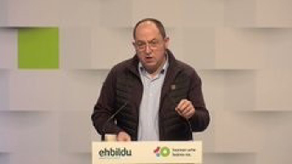 Archivo - El europarlamentario de EH Bildu Pernando Barrena