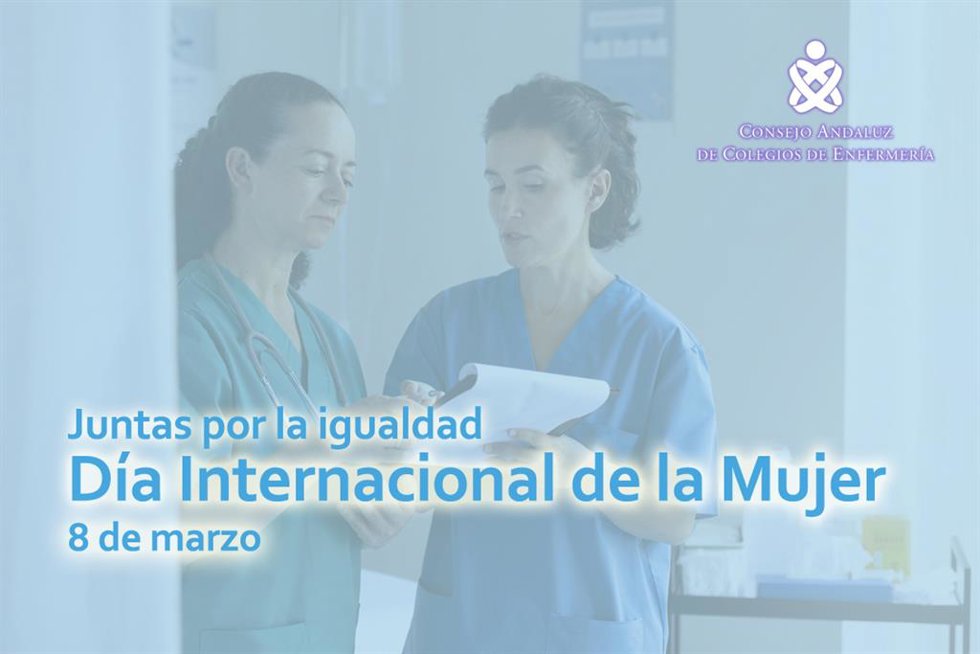 Archivo - Campaña del Consejo Andaluz de Colegios de Enfermería en el 8M