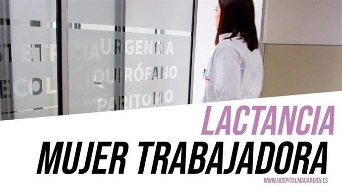 Las matronas del Macarena asesoran a las madres trabajadoras lactantes en la víspera del Día de la Mujer.