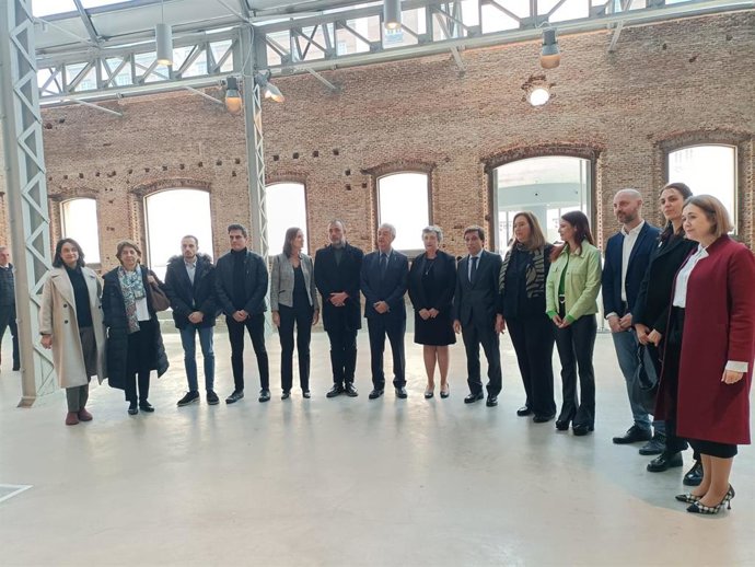 El alcalde de Madrid, José Luis Martínez-Almeida, durante el homenaje a las víctimas del 11M