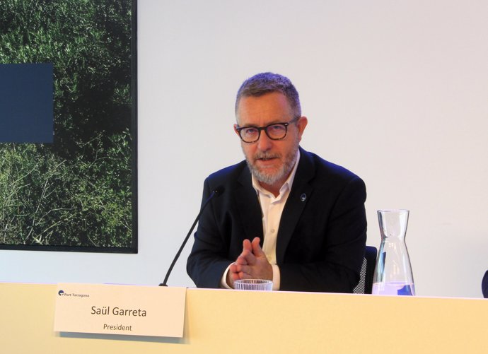 El presidente del Port de Tarragona, Saül Garreta