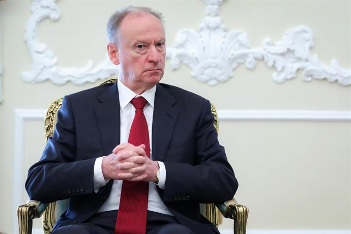 Archivo - El secretario del Consejo de Seguridad de Rusia, Nikolai Patrushev.