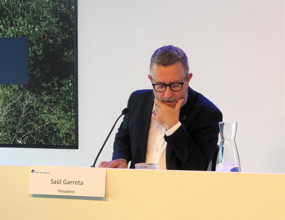 El presidente del Port de Tarragona, Saül Garreta