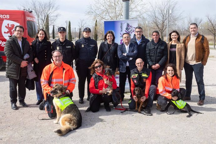 Presentación de la II Andada Canina y Familiar Kalibo 5K en el Parque del Agua