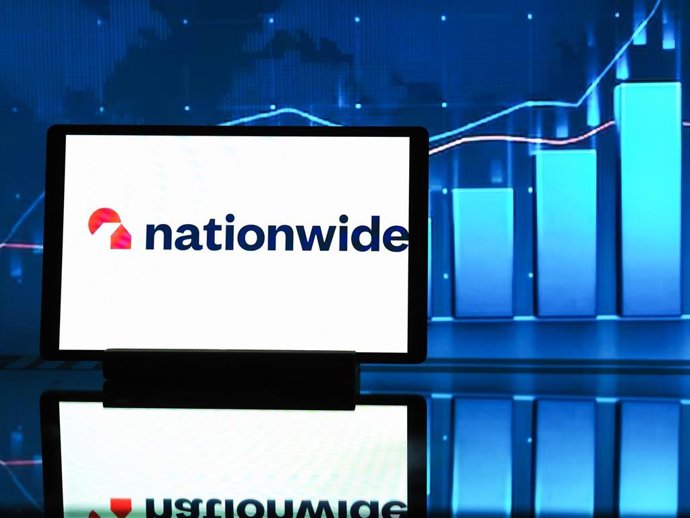 Logo de la entidad financiera británica Nationwide Building Society.