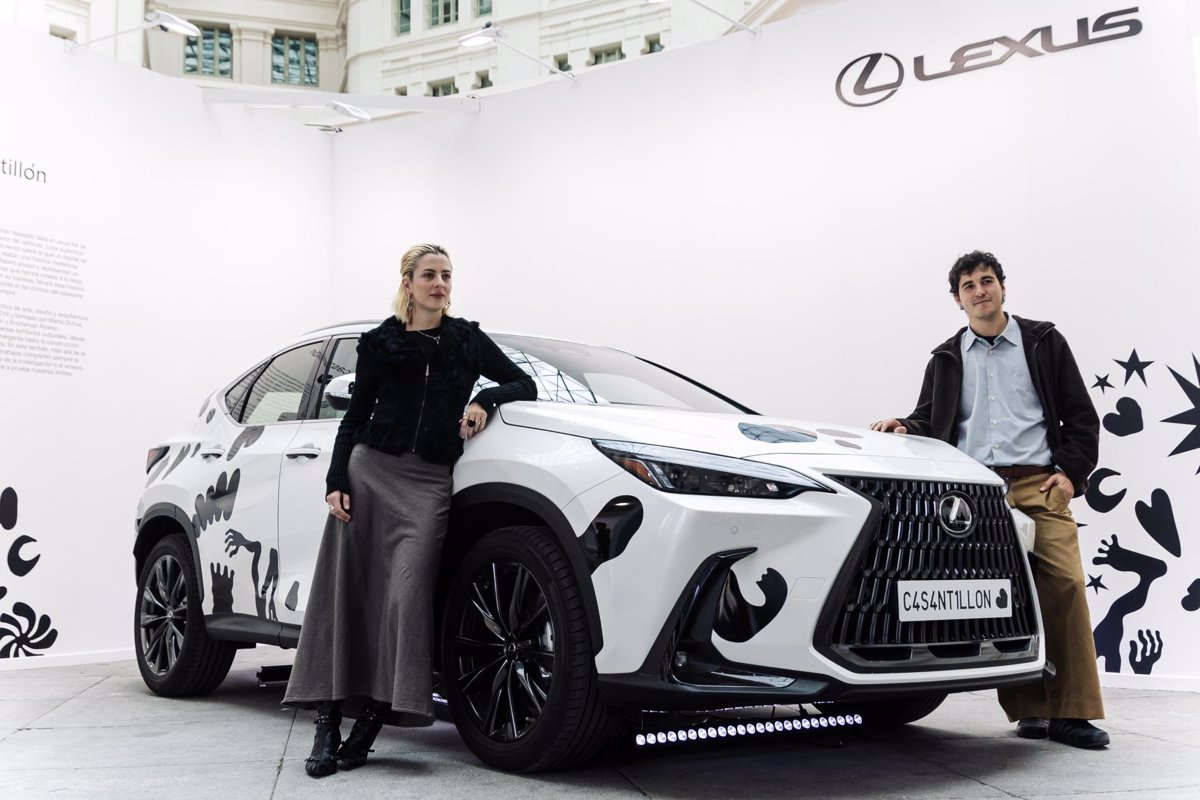 Lexus Se Propone Vender En Art Madrid Una Unidad Exclusiva De Su Nx Intervenida Por El Colectivo