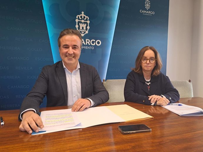 Rueda de prensa del alcalde de Camargo, Diego Movellán.