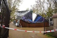 El Consistorio constata el viento y la lluvia como causas del desplome de la carpa del planetario de la Alameda