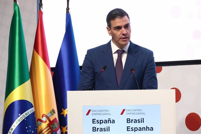 El presidente del Gobierno, Pedro Sánchez