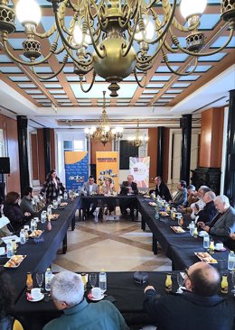 Encuentro de Saber Abierto en la Casa Colón de Huelva.