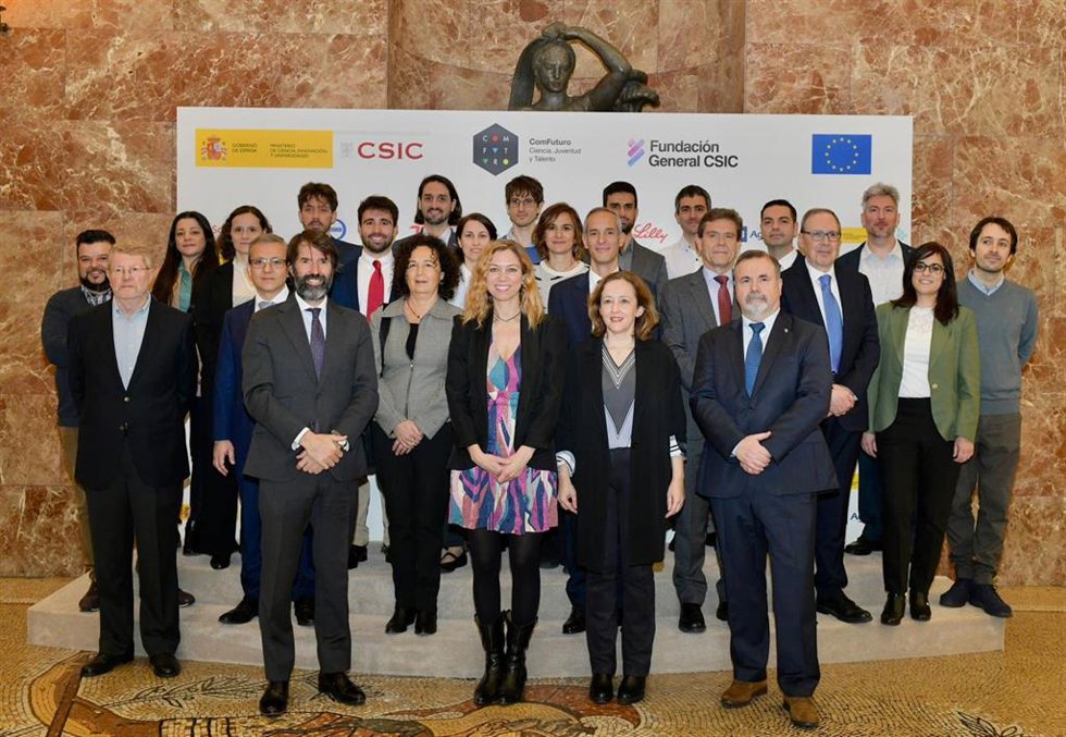 Foto tercera edición del programa ComFuturo de la FGCSIC.