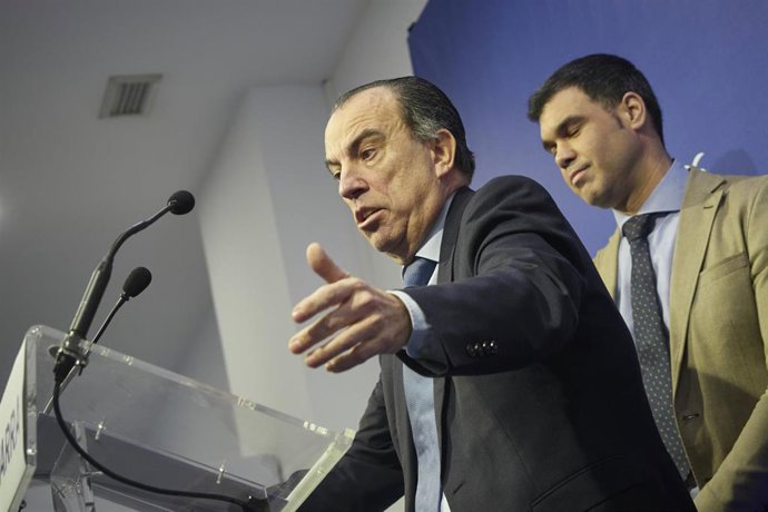 Archivo - Carlos García Adanero, concejal del PP en el Ayuntamiento de Pamplona.