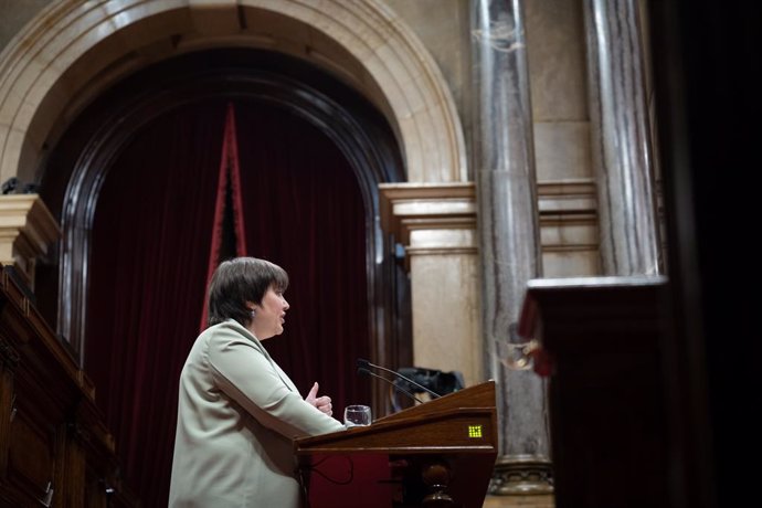 La diputada d'ERC Montserrat Fornells 