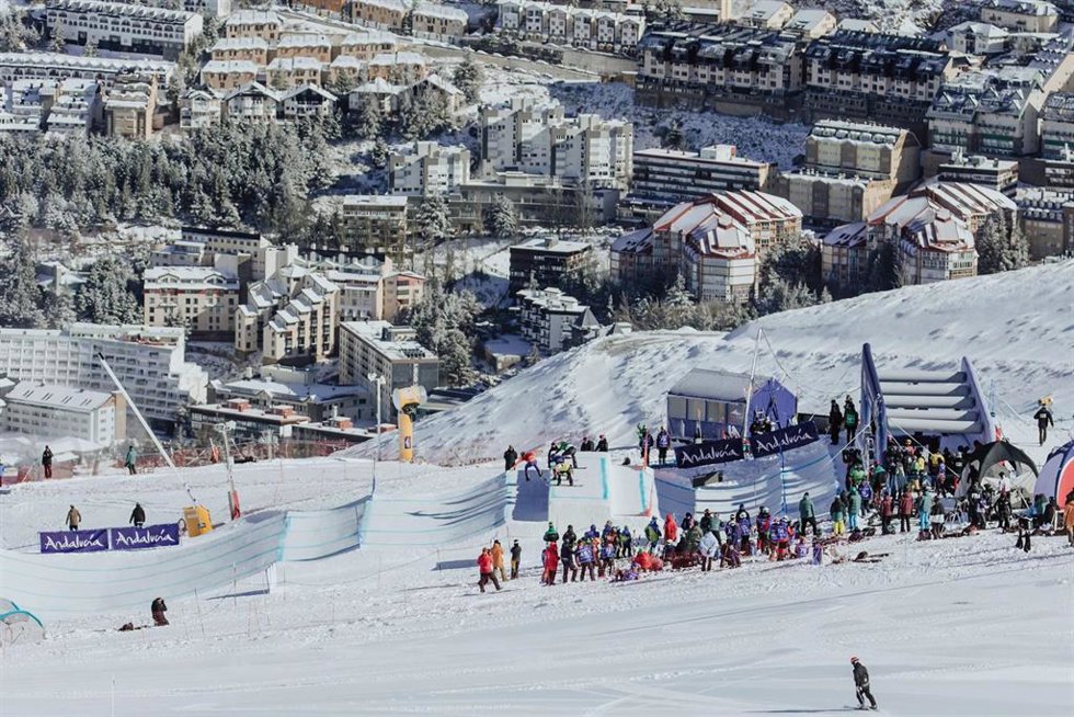 Sierra Nevada en la Copa del Mundo SBX, el pasado fin de semana