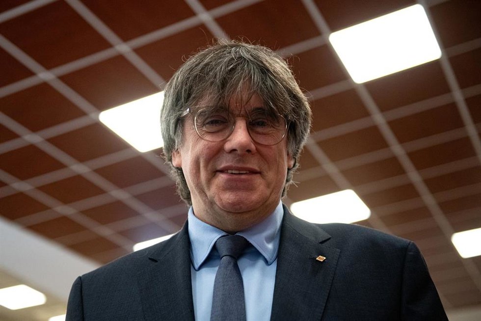 El expresidente de la Generalitat, eurodiputado de Junts y presidente del Consell de la República, Carles Puigdemont, en una imagen de archivo.