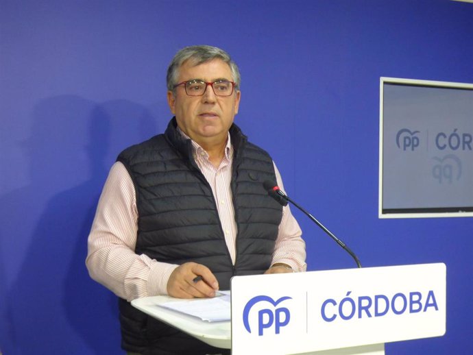 Archivo - El diputado nacional del Partido Popular de Córdoba Bartolomé Madrid.