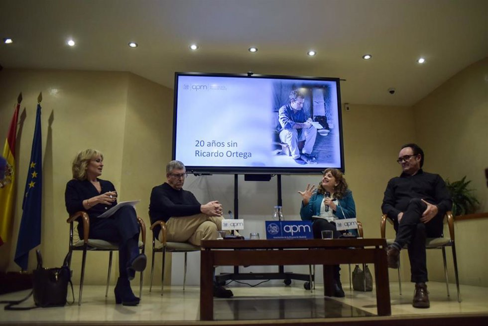 La Asociación de la Prensa de Madrid homenajea a Ricardo Ortega en el 20 aniversario de su asesinato