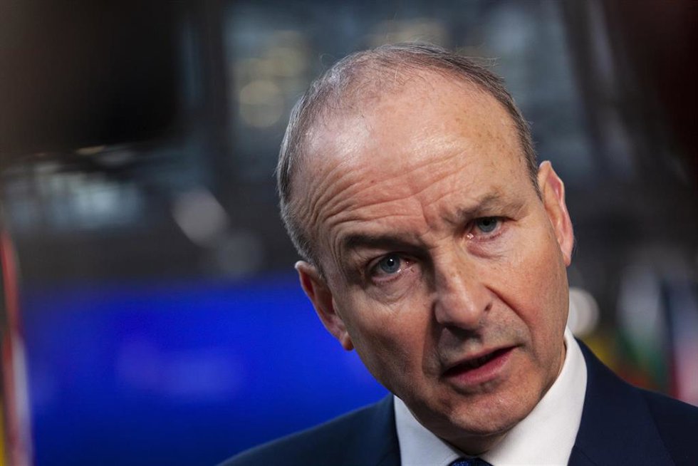 Archivo - El viceprimer ministro de Irlanda, Micheal Martin