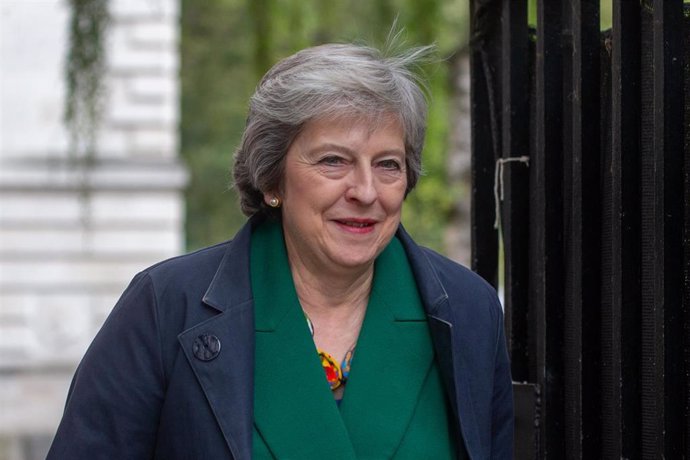 Archivo - La ex primera ministra de Reino Unido Theresa May