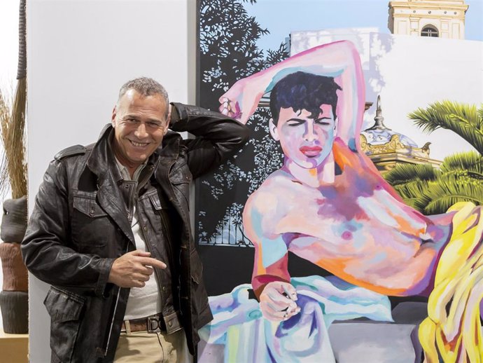 Carlos Lozano visita la feria de arte ARCO