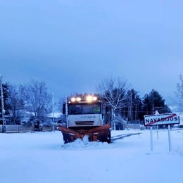 Activado el plan de vialidad de la Diputación de Ávila