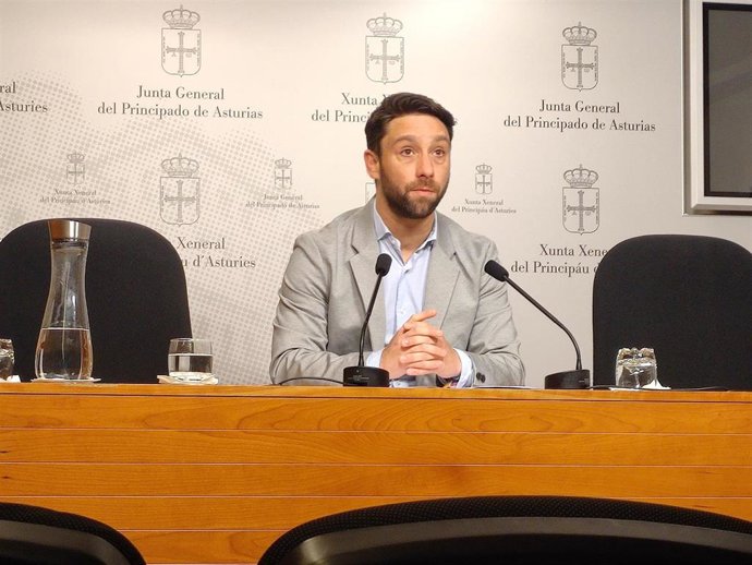 El diputado del PP en la Junta General Andrés Ruiz