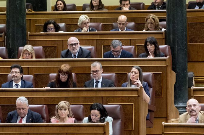 Archivo - Els diputats de Junts al Congrés dels Diputats