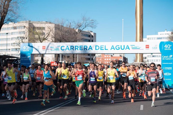 Archivo - La Carrera del Agua que organiza Canal de Isabel II.