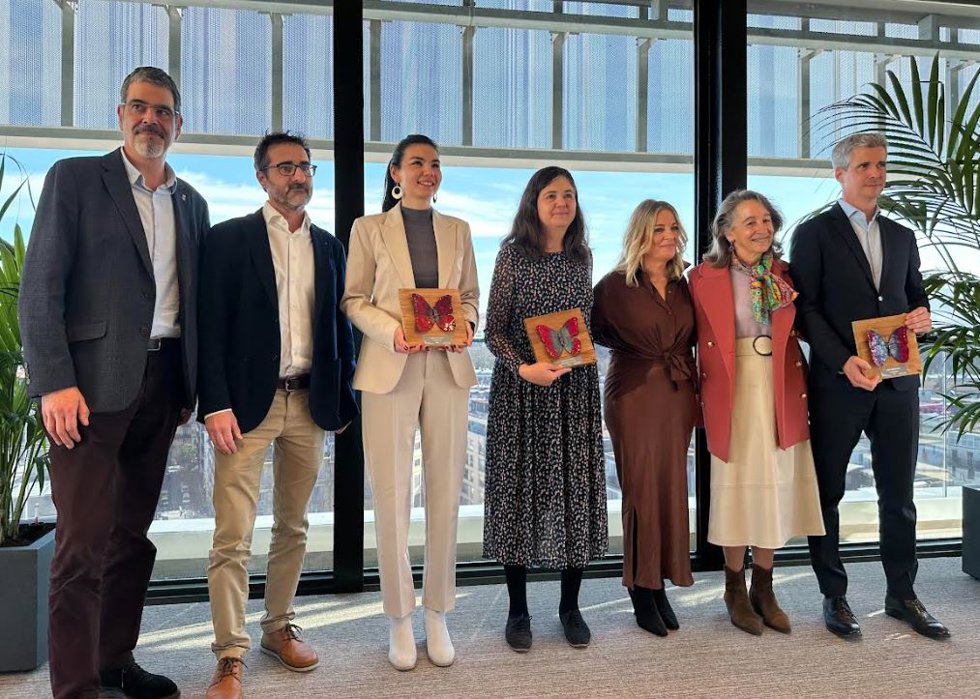 Entrega de los premios Emakumeekinn