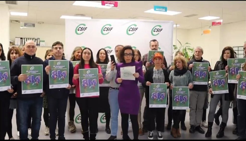 CSIF La Rioja celebra el 8M con el lema Uniendo esfuerzos, construyendo igualdad