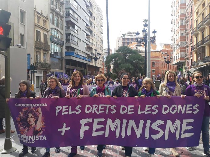 Manifestación en Castelló