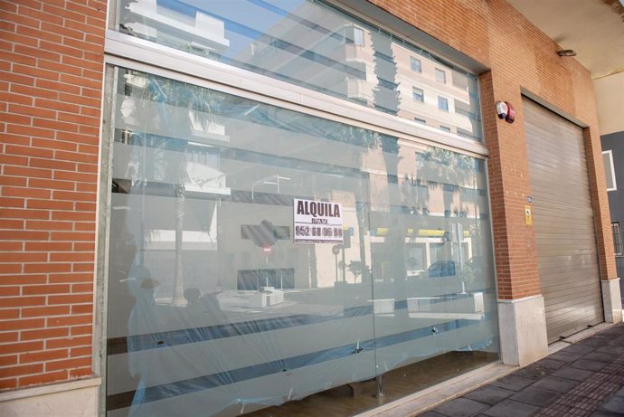 Fachada de lo que era la sede del partido Coalición por Melilla, a 6 de marzo de 2024, en Melilla 