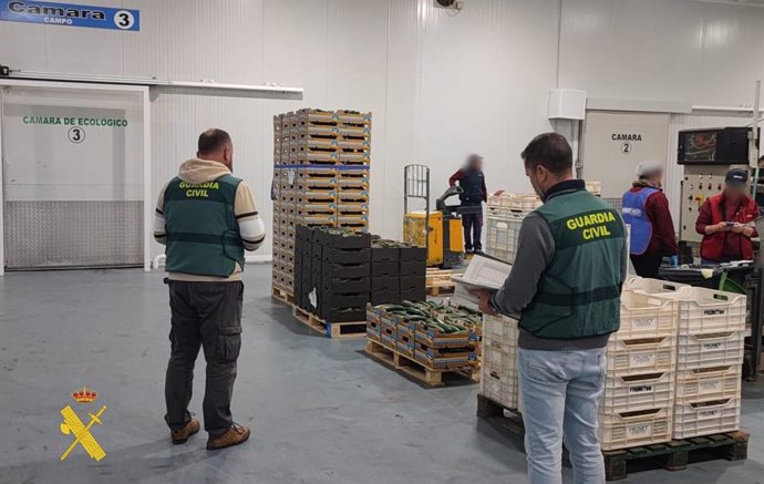 Desarticulan un grupo criminal acusado de estafar 130.000 euros a empresas hortofrutícolas de Almería y Málaga