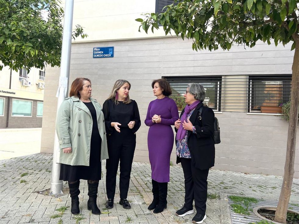 Las socialistas Alicia Murillo y Rosa del Mar Rodriguez