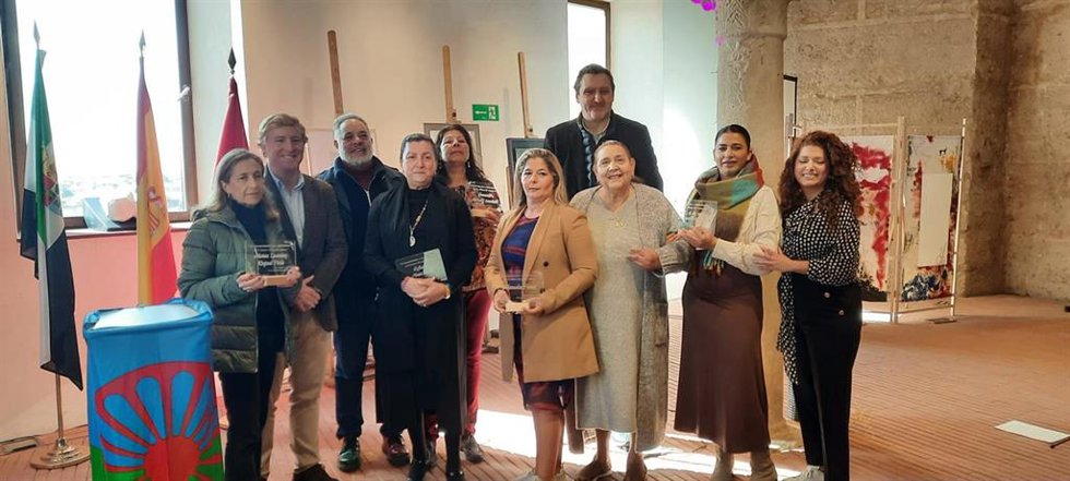 Acto institucional del Ayuntamiento de Badajoz con motivo del 8M.