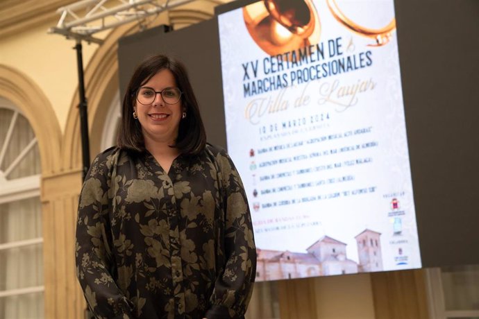 La alcaldesa de Laujar de Andarax y diputada provincial de Cultura, Almudena Morales.