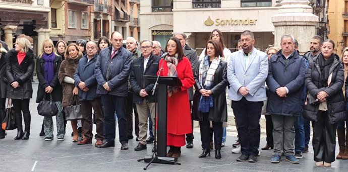 La consejera de Bienestar Social y Familia del Gobierno de Aragón, Carmen Susín, en un acto en Teruel