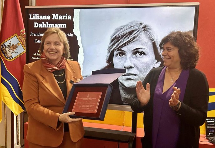 Liliane Dahlmann homenajeada por el Ayuntamiento de Sanlúcar con motivo del 8M.
