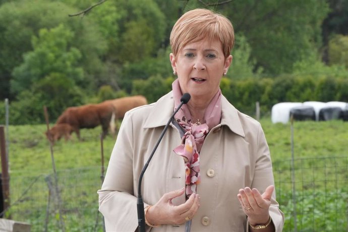 Archivo - La consejera de Desarrollo Económico, Sostenibilidad y Medio Ambiente, Arantxa Tapia