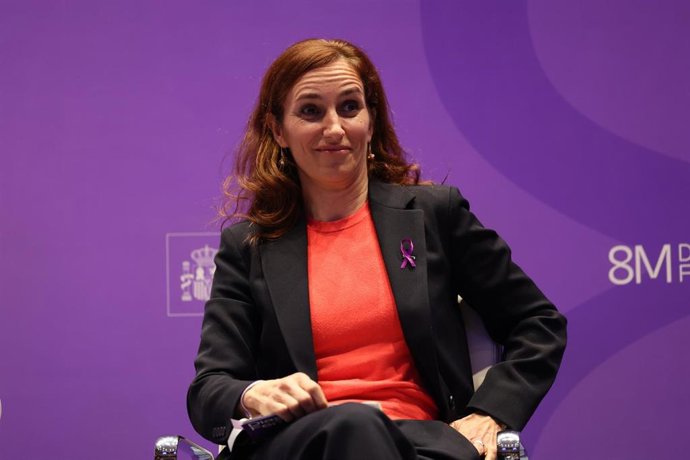 La ministra de Sanidad, Mónica García, en una imagen de archivo 
