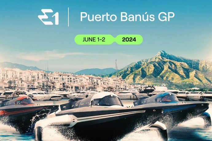 Cartel promocional del Puerto Banús GP.