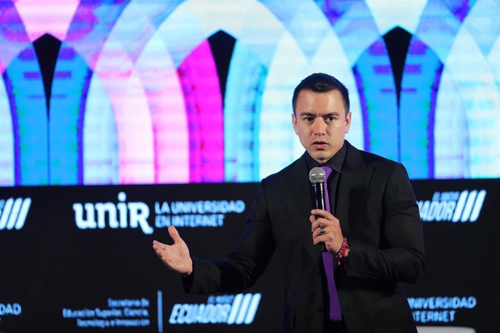 El presidente de Ecuador, testigo de honor del convenio de colaboración entre UNIR y SENESCYT