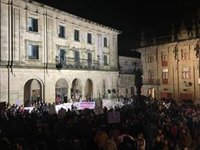El feminismo marcha dividido en Santiago, pero con reivindicaciones comunes como las mejoras en el ámbito laboral