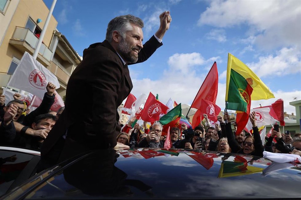 Pedro Nuno Santos, candidato socialista a las elecciones de Portugal.